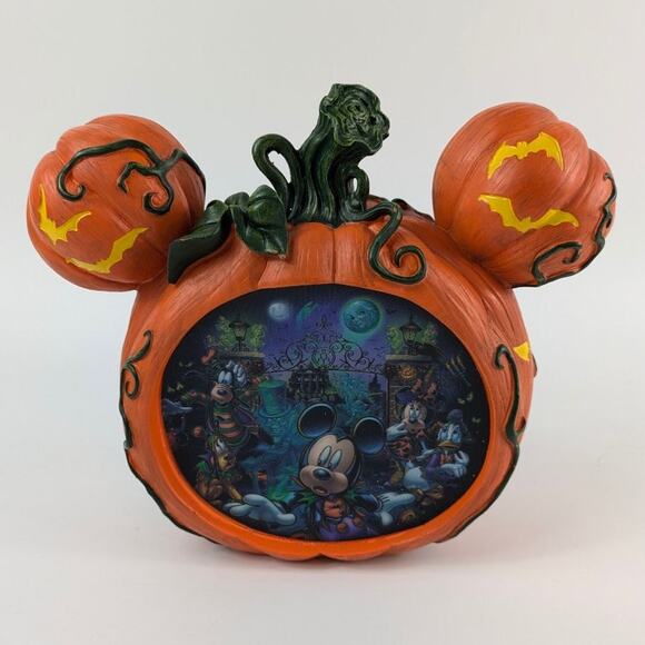 Disney Parks Other - Mickey Mouse Halloween Pumpkin Lighted 2014 Disney Parks Excl Haunted Mansion